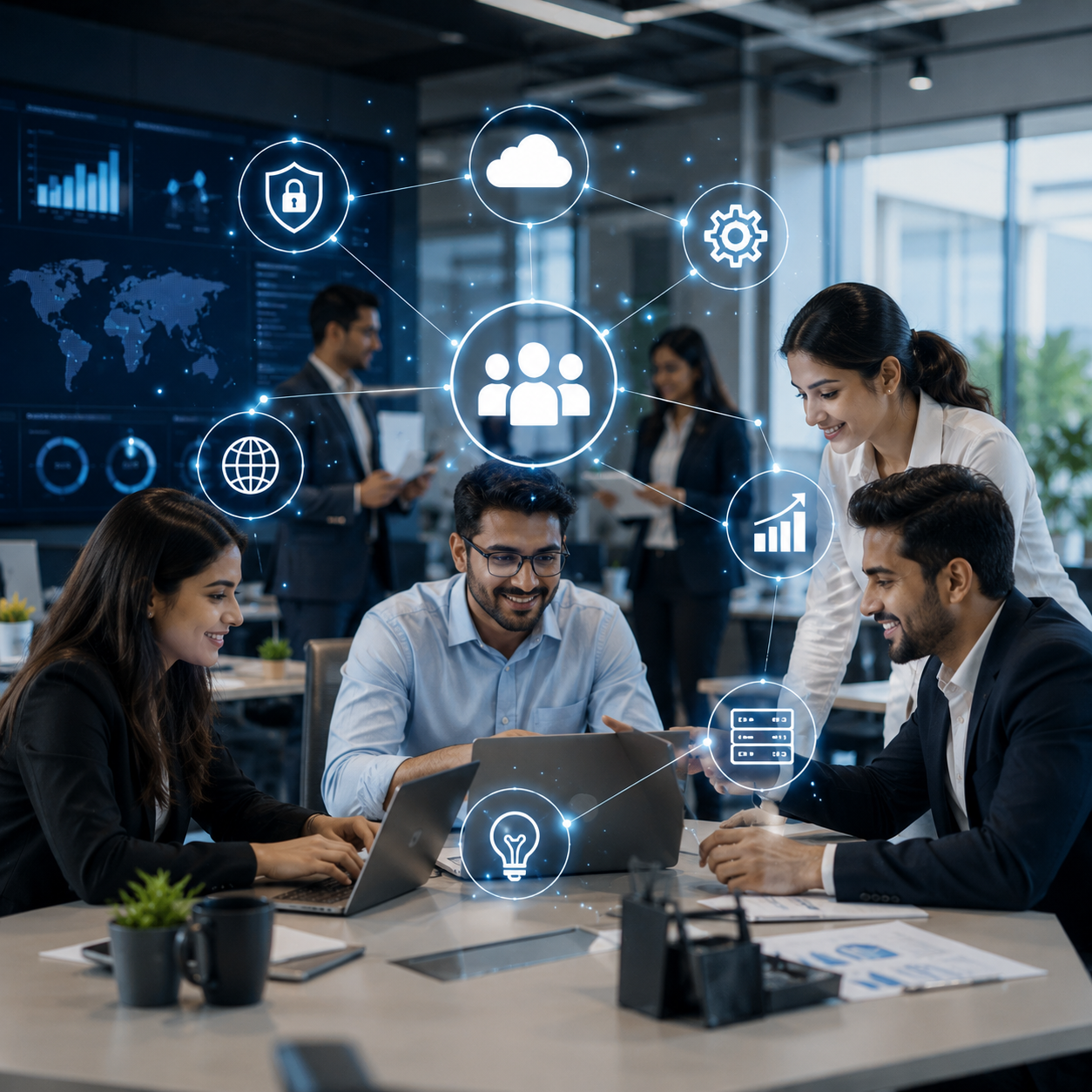 Enterprise software development team