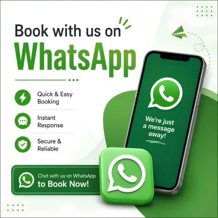 WhatsApp booking chat dashboard